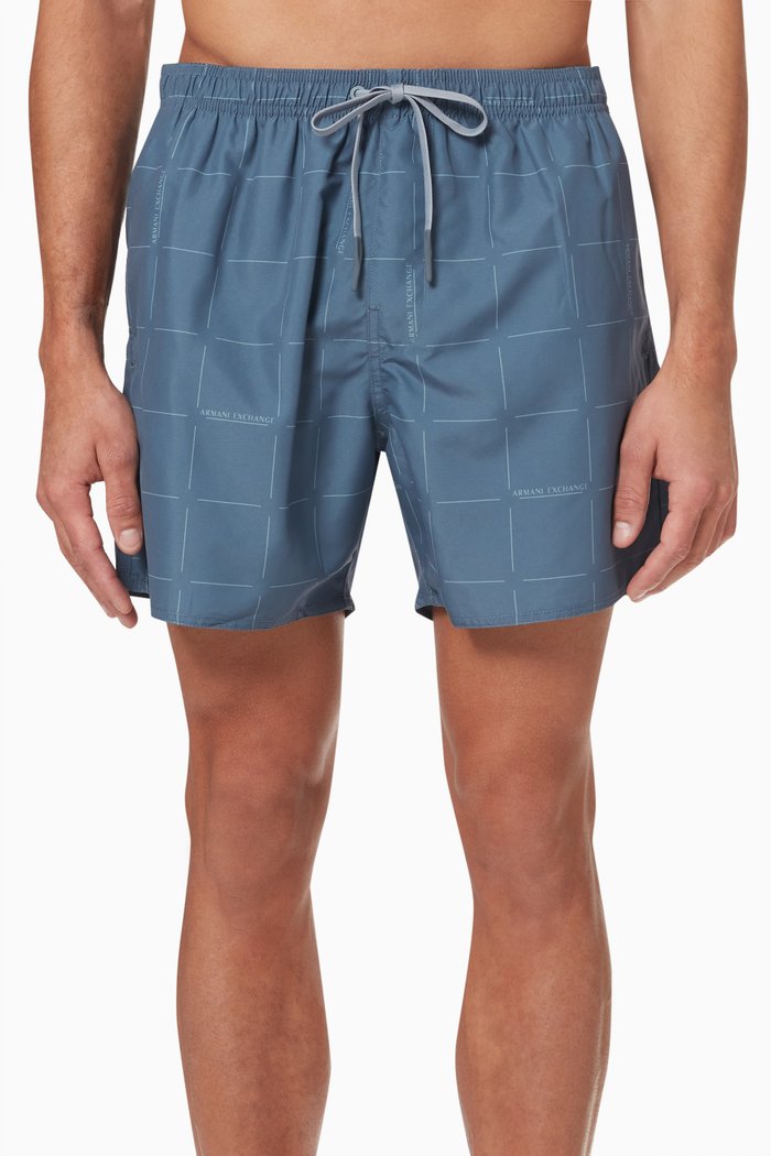 

Grisaille Checkered Shorts in Cotton, Multicolour