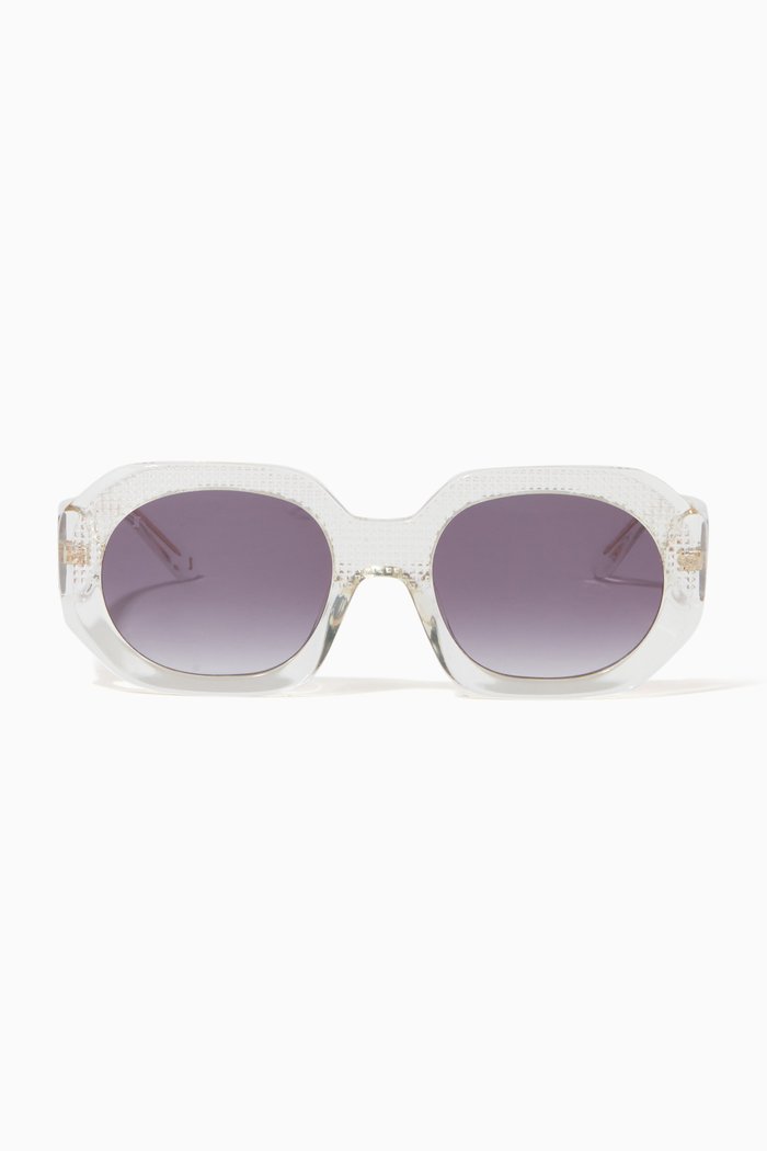 

The Becky Sunglasses in Acetate & Metal, Black