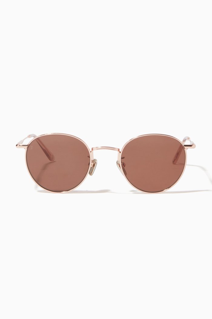 

The Rochdale Sunglasses in Metal, Brown