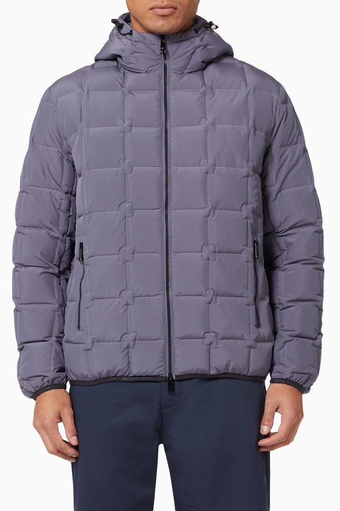 

Grisaille Puffer Jacket in Padded Nylon, Multicolour