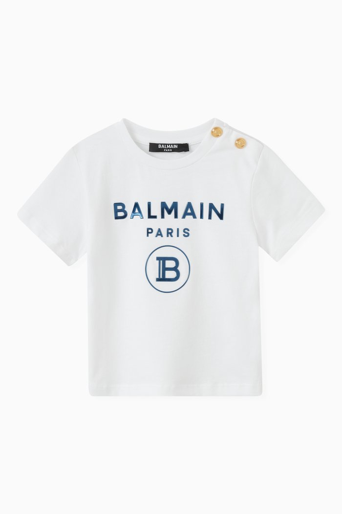 

Logo T-shirt in Cotton Jersey, White