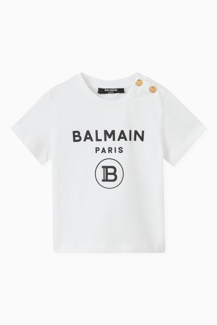

Logo T-shirt in Cotton Jersey, White