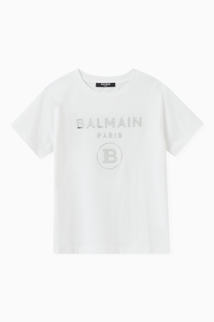 

Logo T-shirt in Cotton Jersey, White