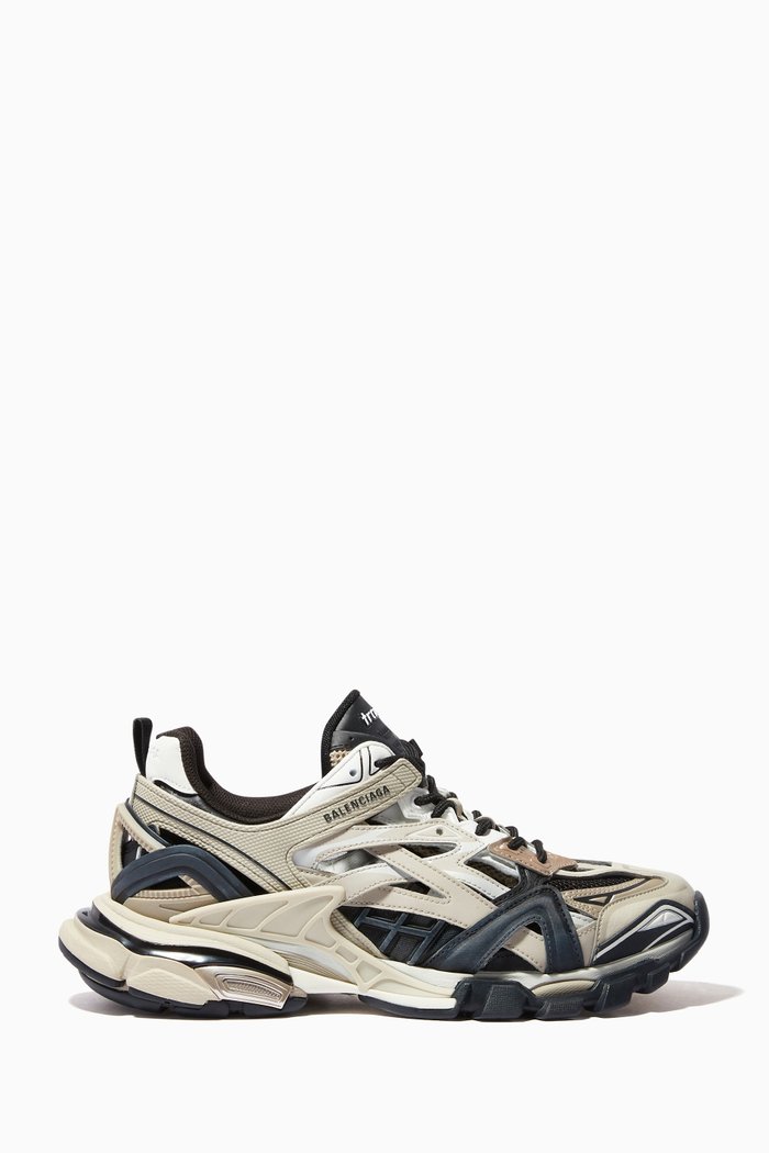 

Track 2.0 Sneakers in Mesh & Nylon, Neutral