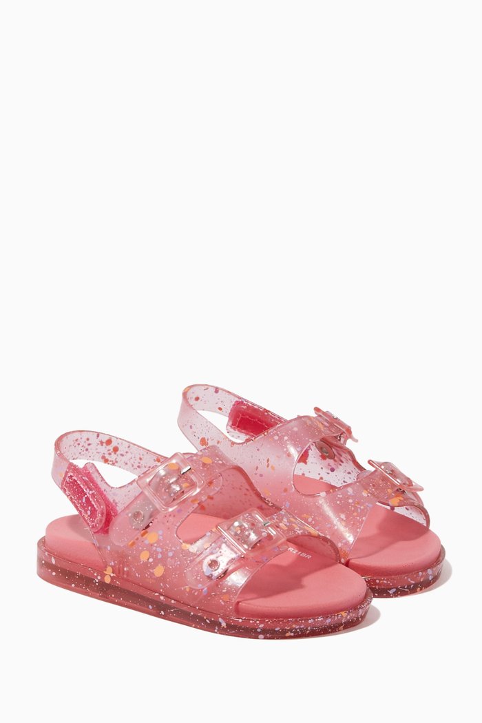 

Bling Detail Sandals, Pink