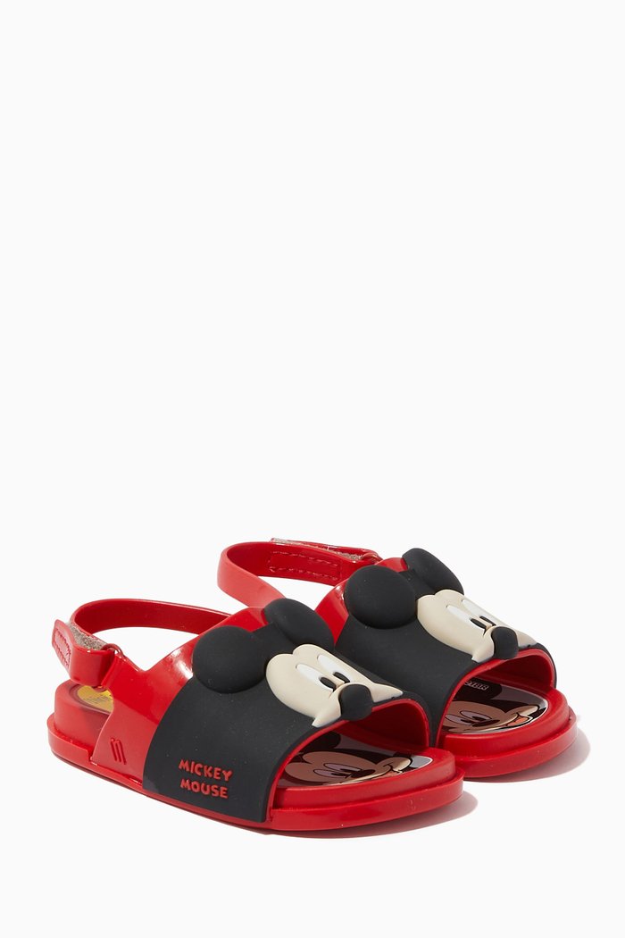 

Mickey Mouse Beach Sandals, Red