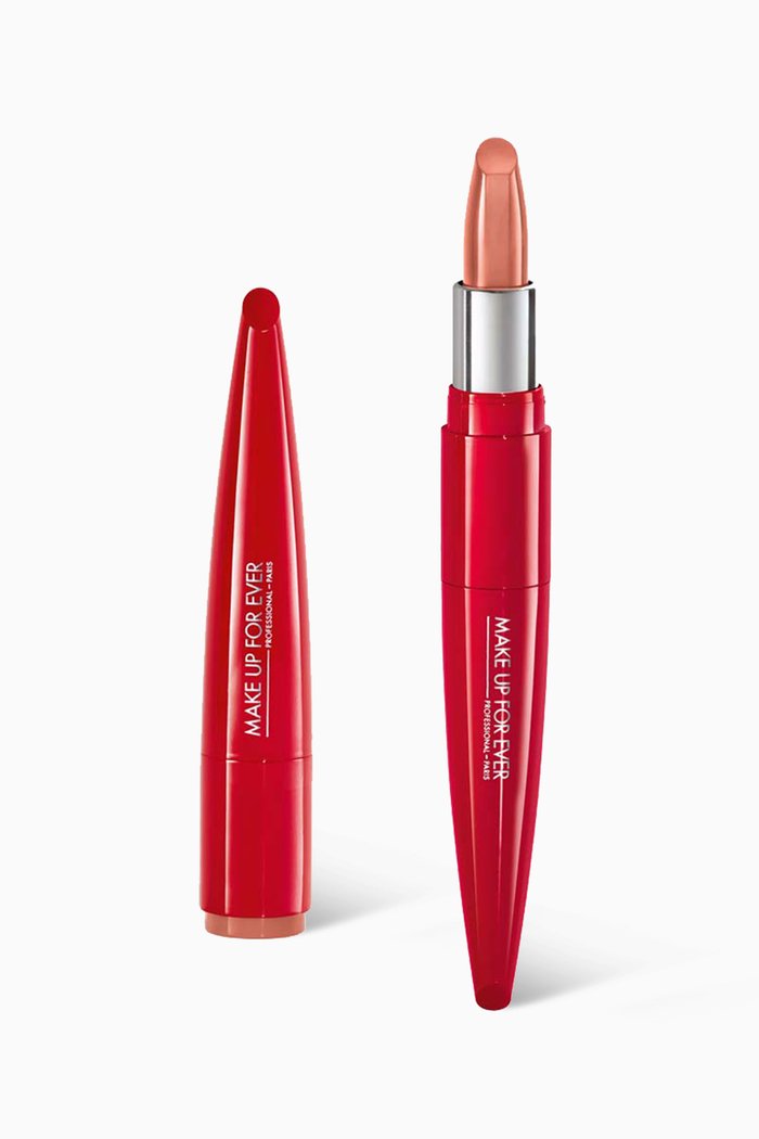 132 Cheerful Beige Rouge Artist Shine On Lipstick, 3.2g, Undefined