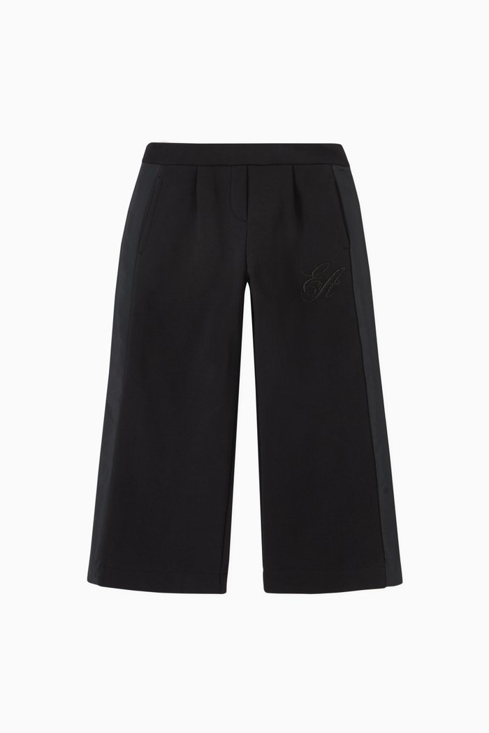 

EA Signature Joggers in French Terry, Black