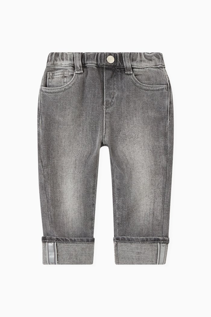 

EA Eagle Jeans in Denim, Black