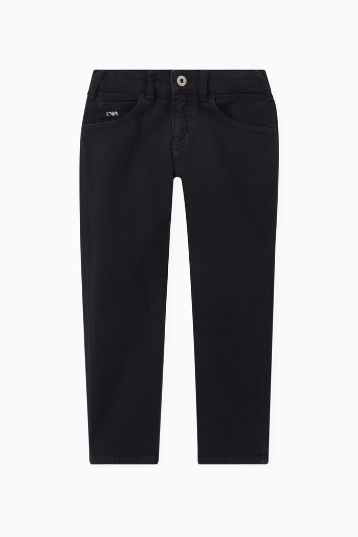 

Metal Eagle Logo Pants in Denim, Blue