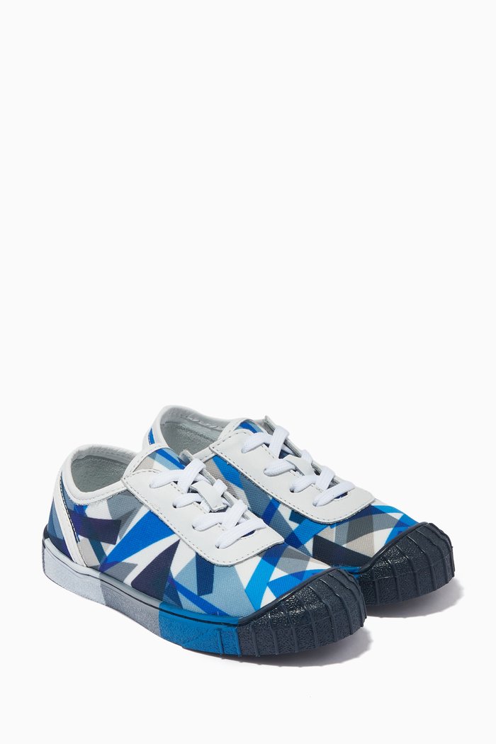 

EA Multicolour Sneakers in Canvas, Blue
