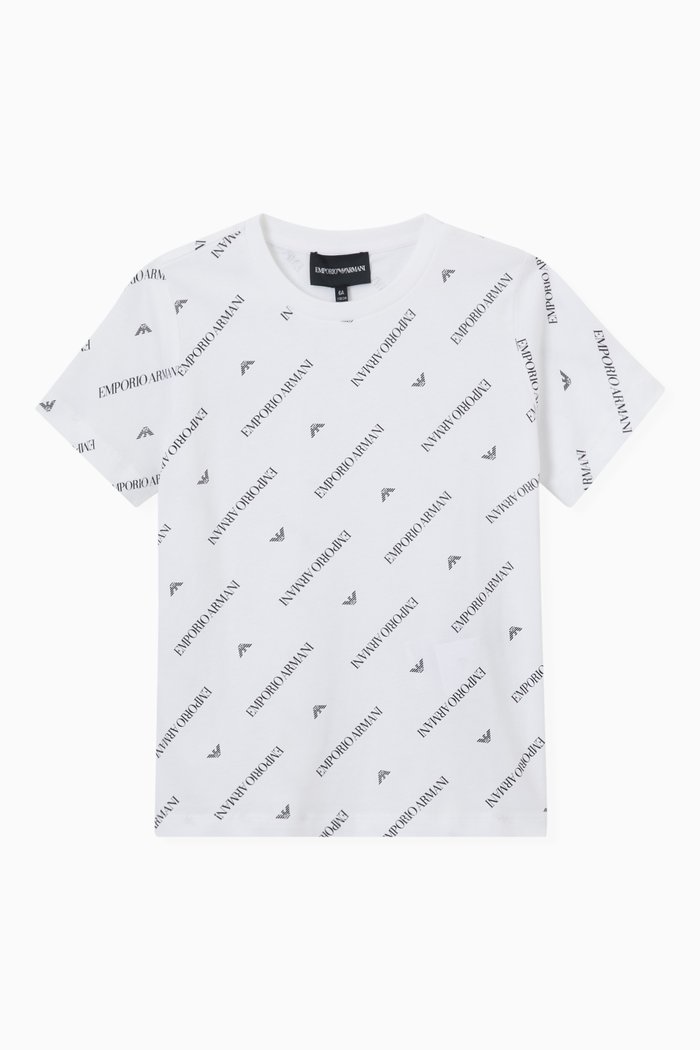 

Logo T-shirt in Jersey, White