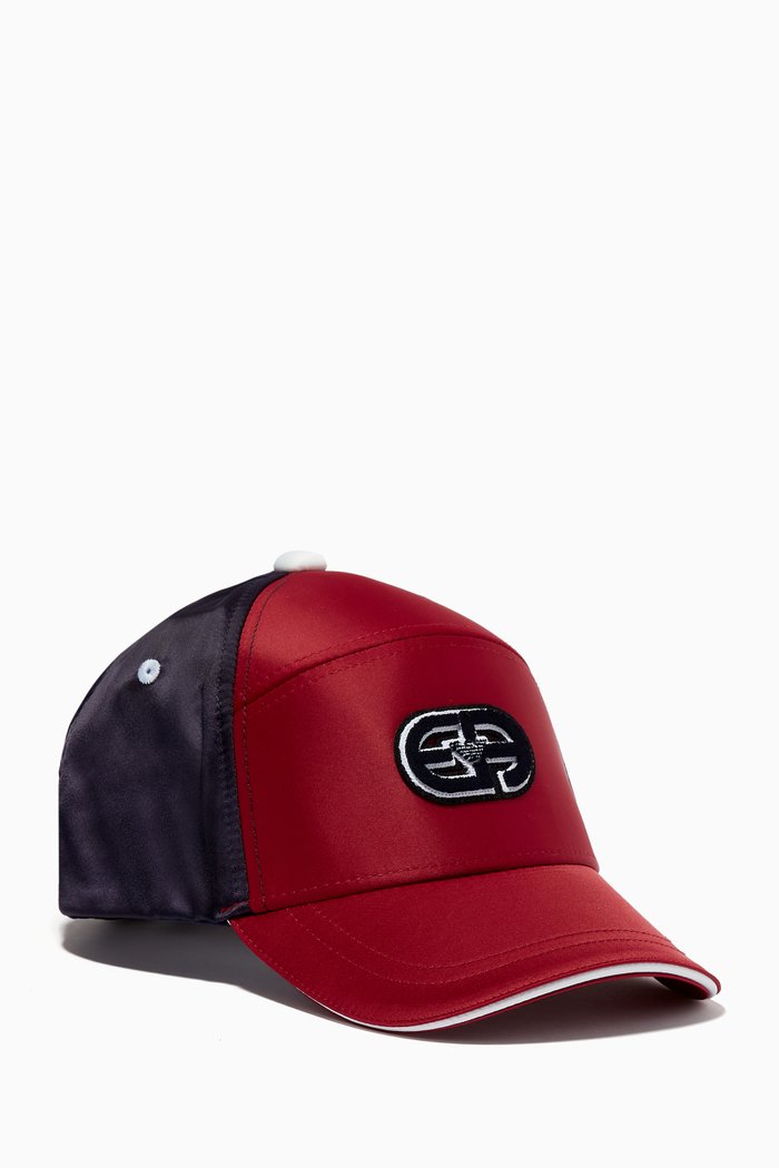 

EA Logo Patch Bicolor Baseball Hat, Blue