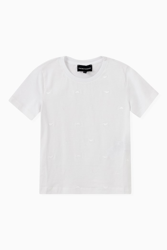

Micro Logo T-Shirt in Jersey, White