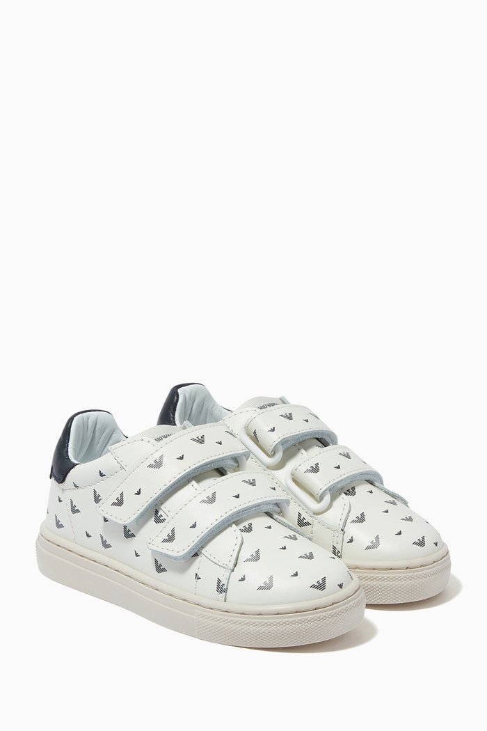 Eagle Logo Stan Sneakers, Blue