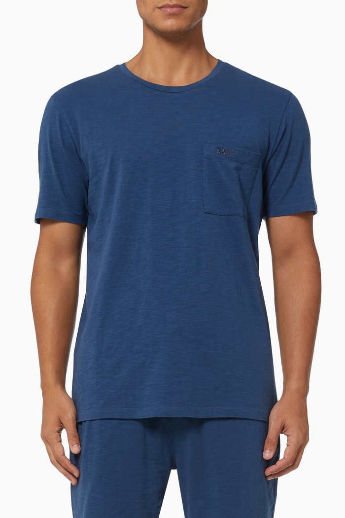 

Oakland T-shirt in Cotton Jersey, Blue