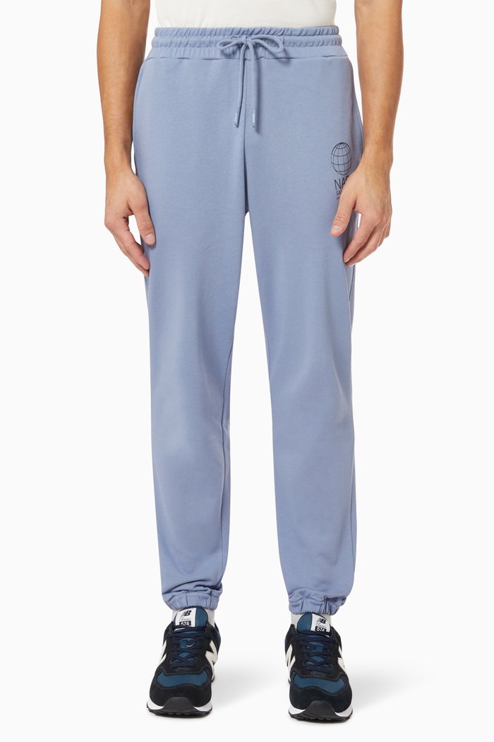Copenhagen Sweatpants in Cotton, Blue