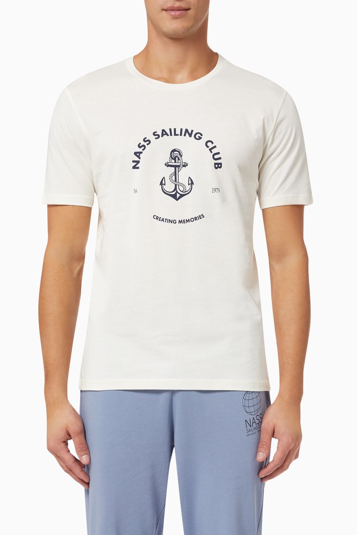 

Positano T-shirt in Pima Cotton, Neutral