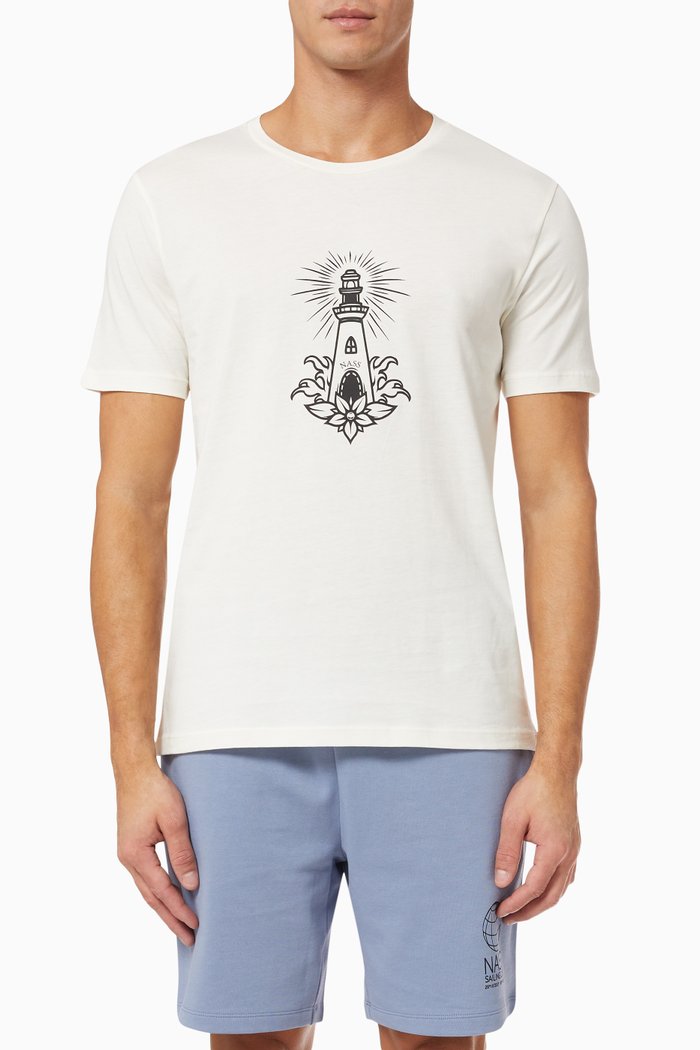

Positano T-shirt in Pima Cotton, Neutral