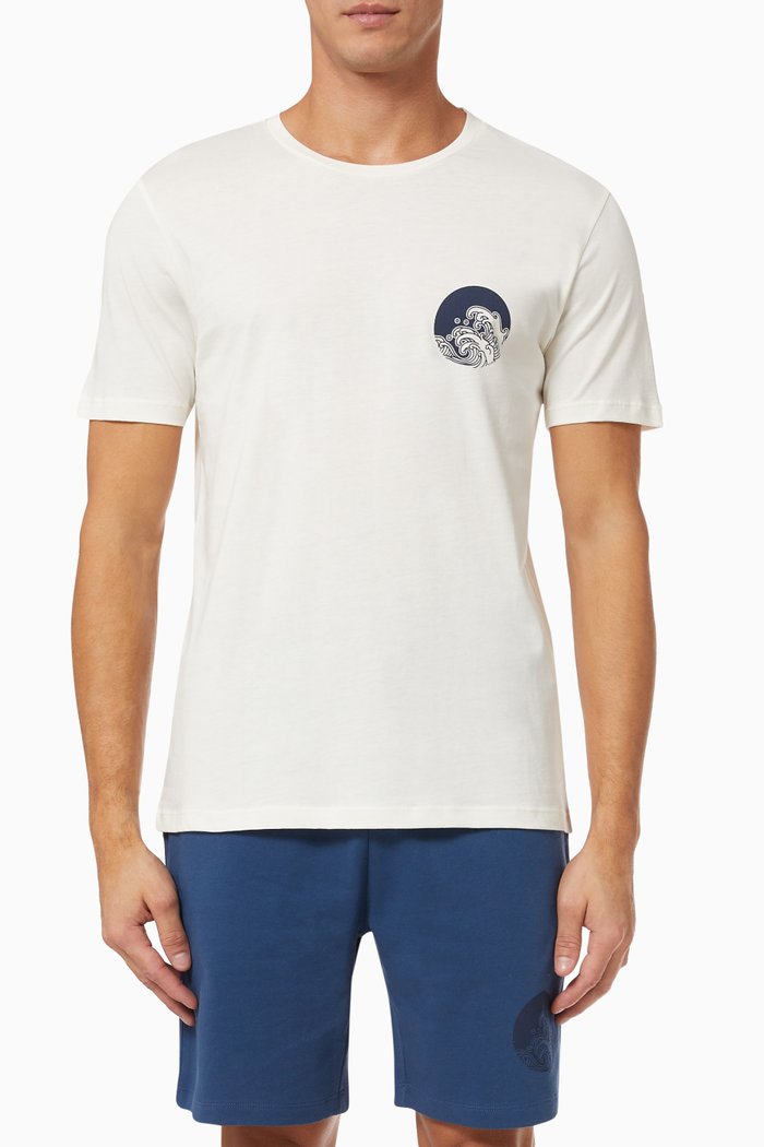 

Positano T-shirt in Pima Cotton, Neutral