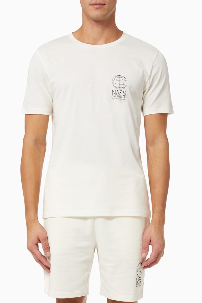 

Positano T-shirt in Pima Cotton, Neutral