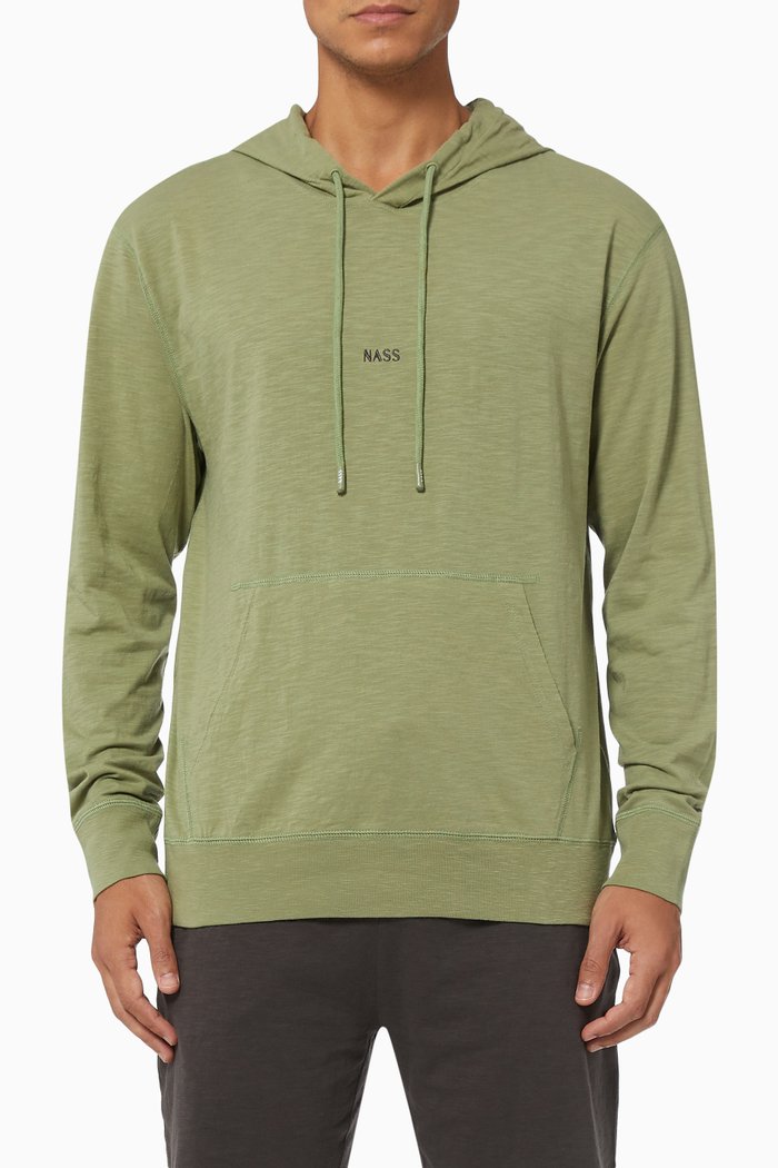 

Chicago Hoodie in Cotton, Green