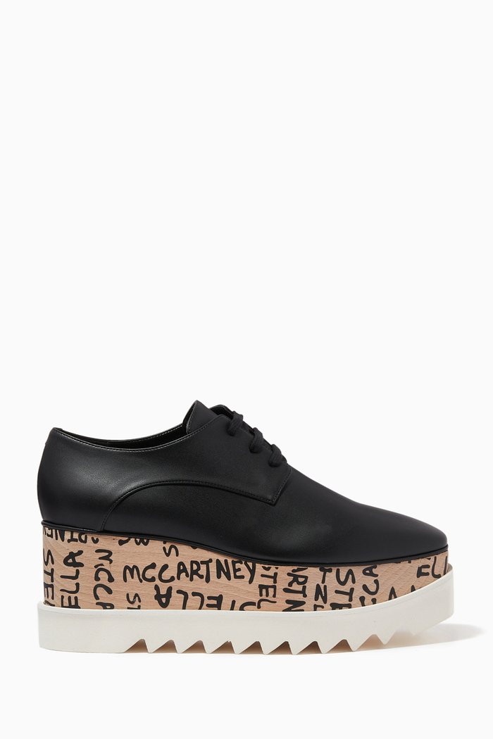 

x Ed Curtis Elyse Platforms in Eco Alter Leather, Black