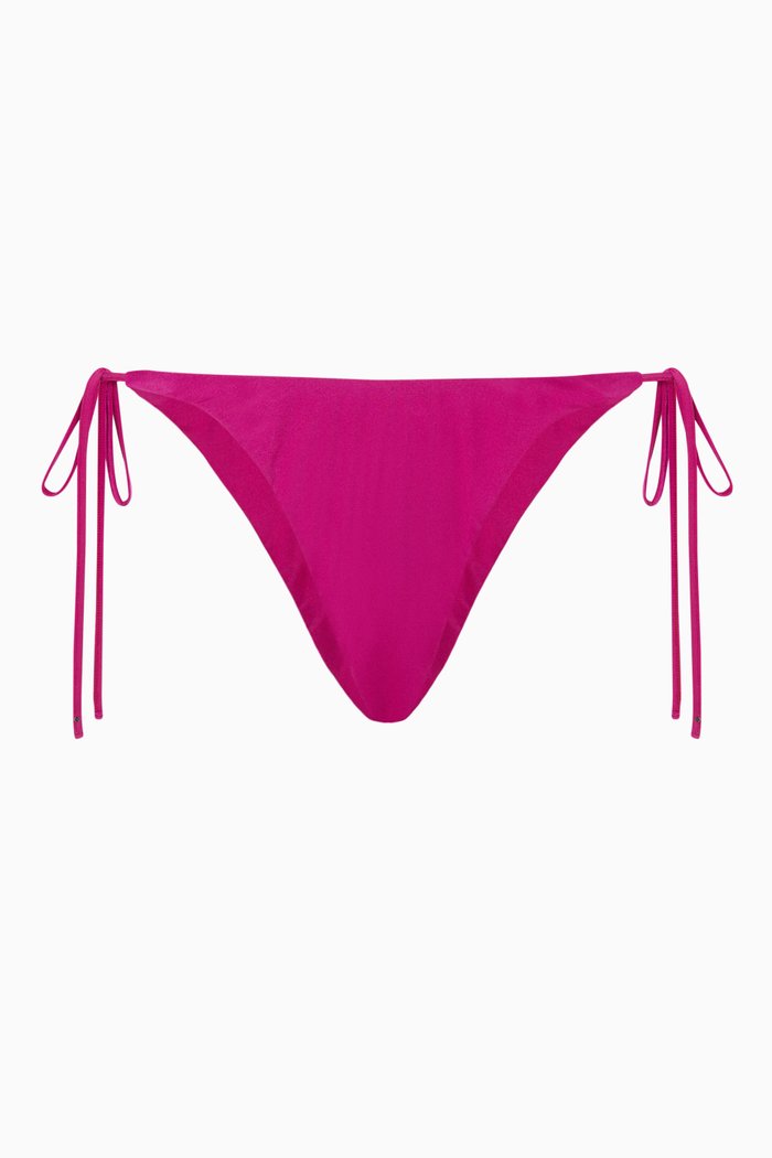 

String Bikini Bottoms in ECONYL®, Pink
