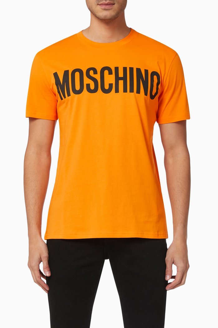 

Logo T-shirt in Cotton Jersey, Orange
