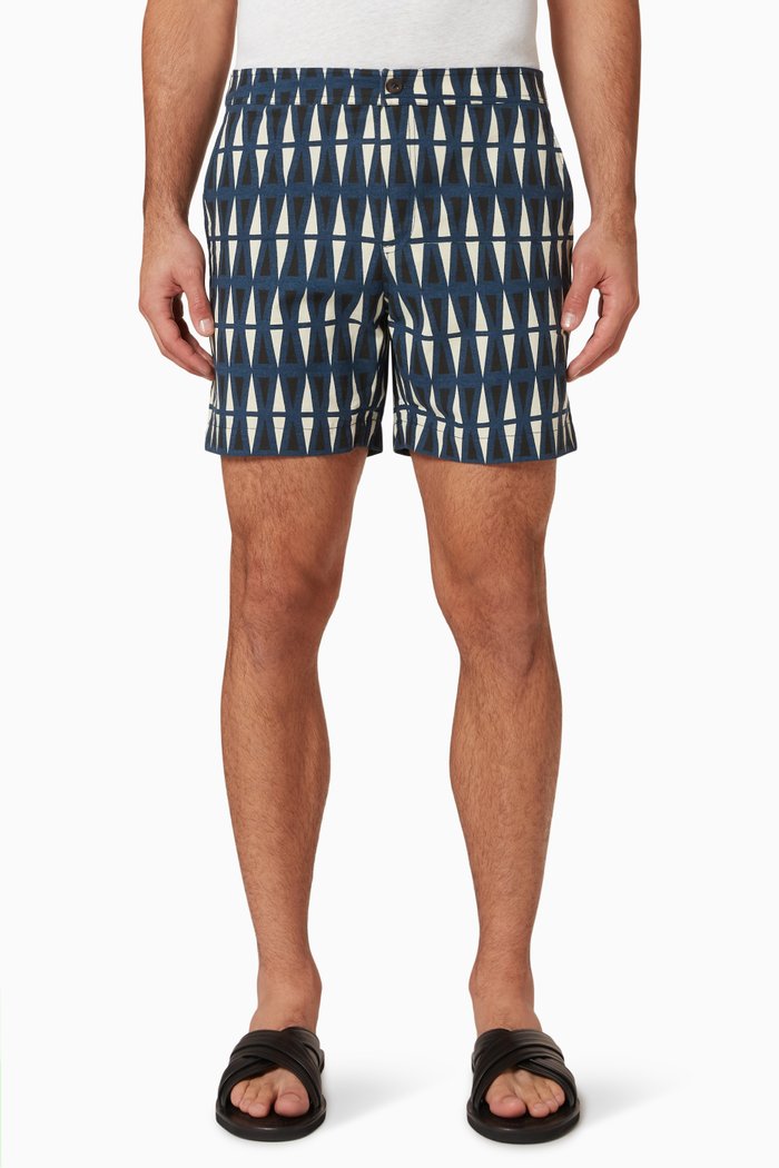 Pines Shorts in Organic Cotton, Blue