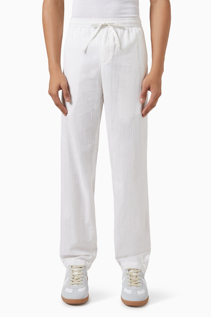 

Malibu Pants in Cotton, White