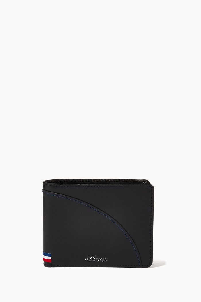 

Defi Millennium Billfold Wallet in Leather, Black