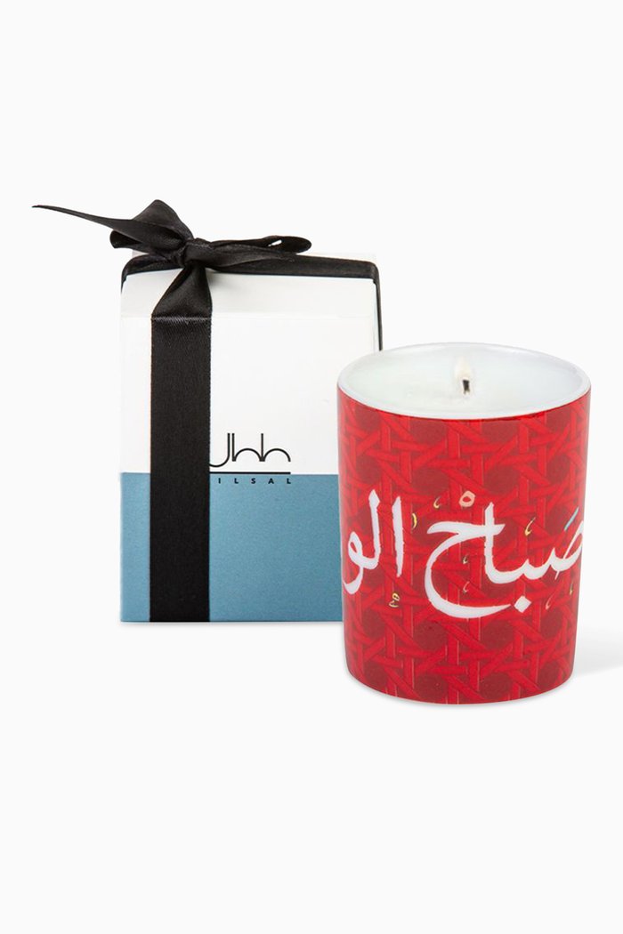 

Khaizaran Rose Heritage Candle, 60g, Red