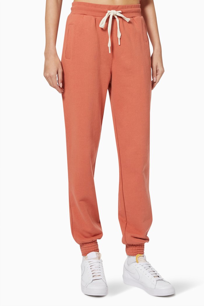 

Caprice Amelie Track in Cotton Terry, Orange