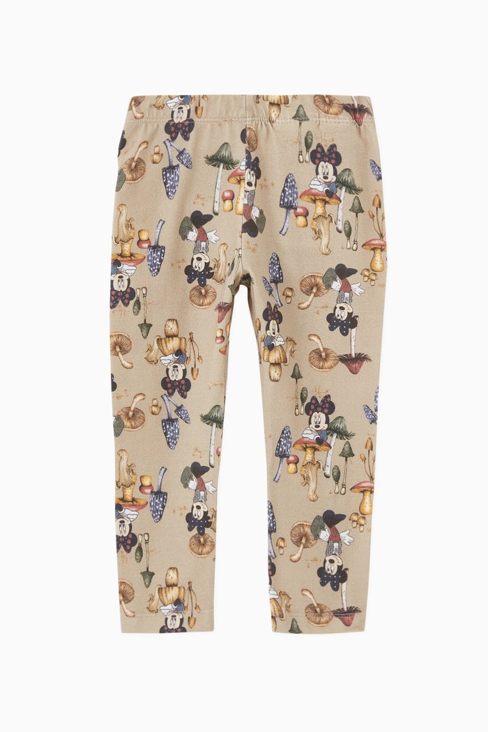 

Disney Minnie Mouse Leggings in Stretch Jersey, Grey