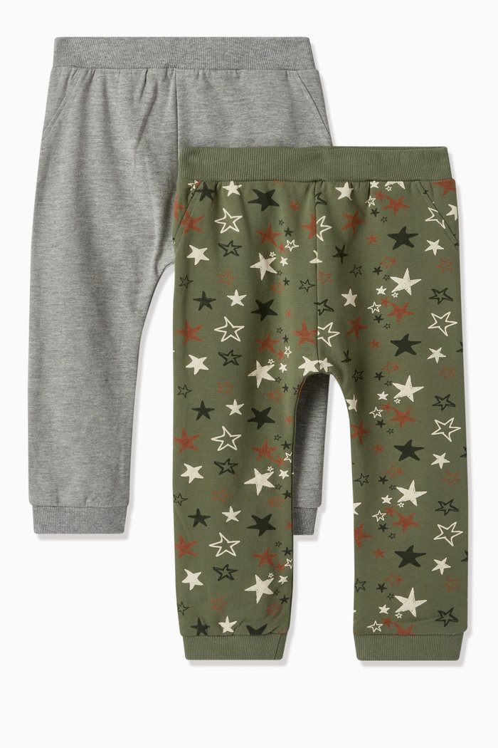 

Ribbed Sweatpants, Set of 2, Green