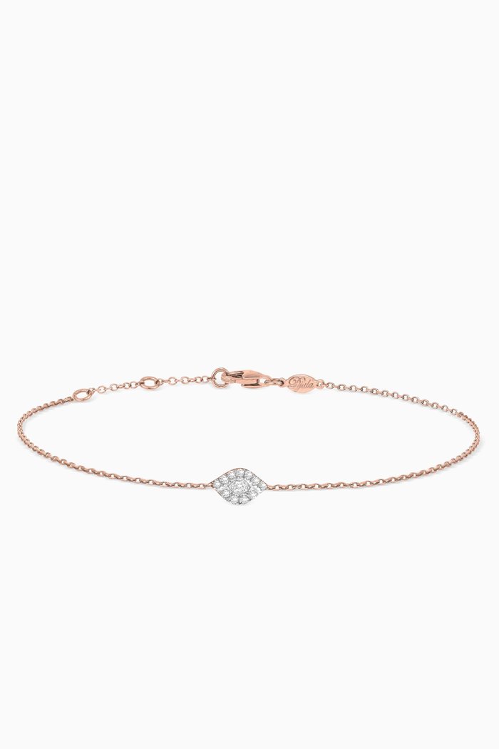 

Magic Touch Eye Diamond Bracelet in 18kt Rose Gold
