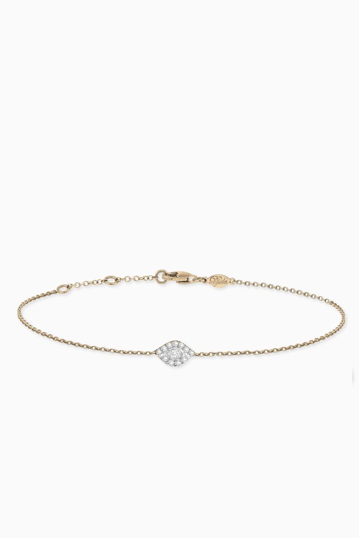 

Magic Touch Eye Diamond Bracelet in 18kt Yellow Gold