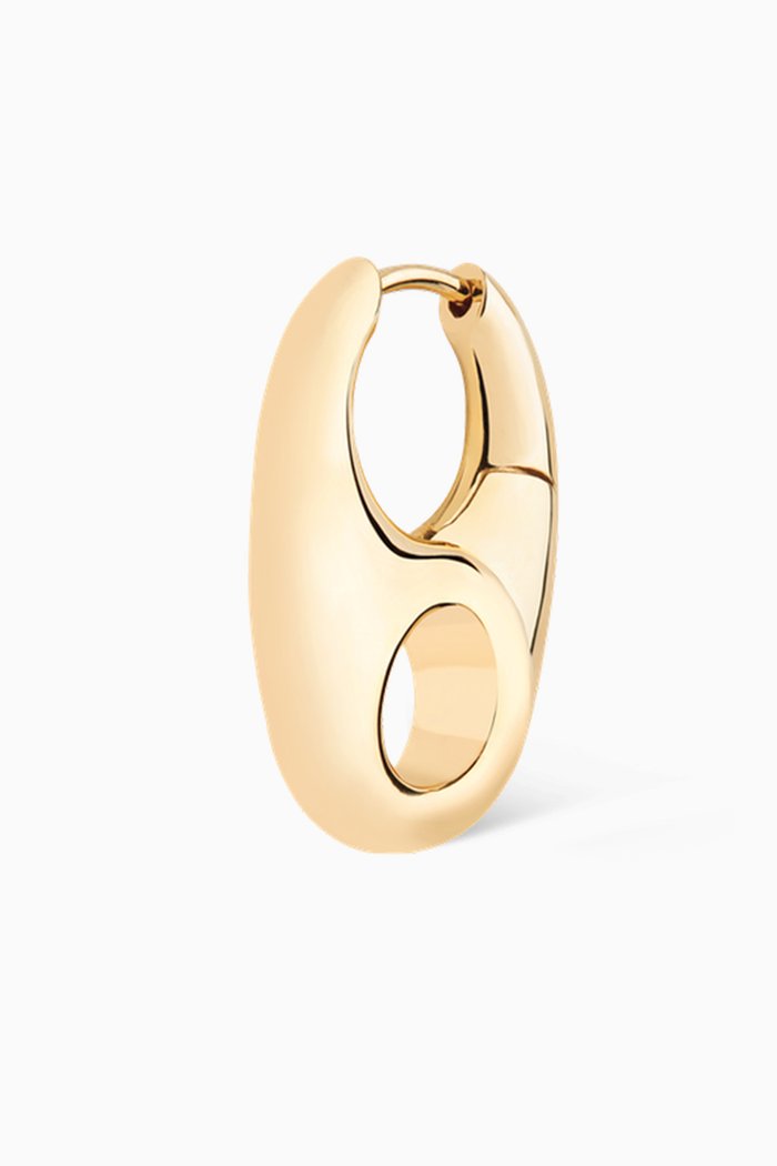 

Vogue Single Huggie in 22kt Gold Plated Silver, Yellow