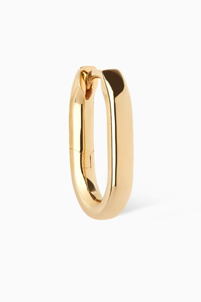 

Slick Single Huggie in 22kt Gold Plated Silver, Yellow