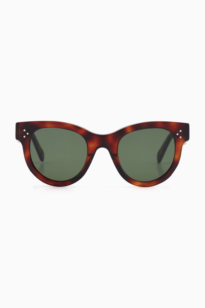 

Round Sunglasses in Acetate, Brown