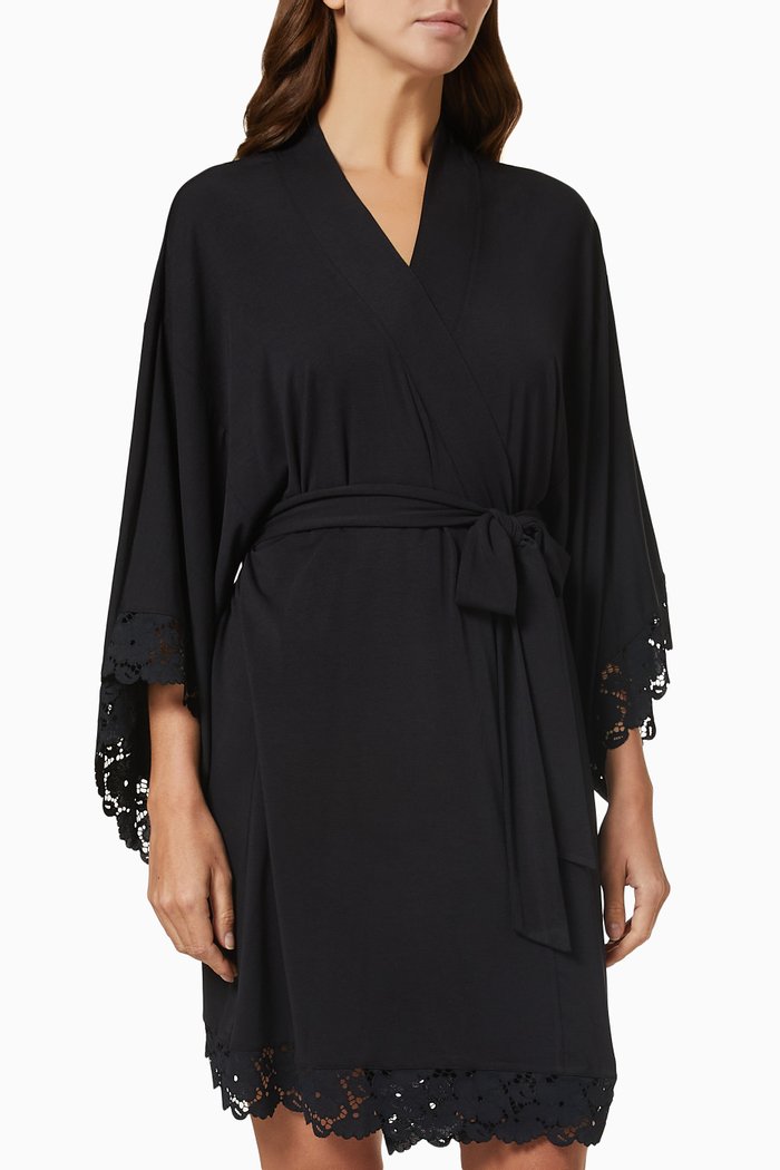 

Naya Robe in Tencel™ Modal, Black