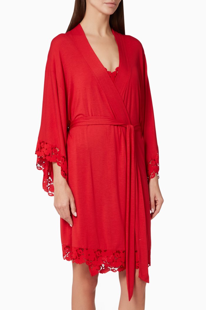 

Naya Robe in Tencel™ Modal, Red