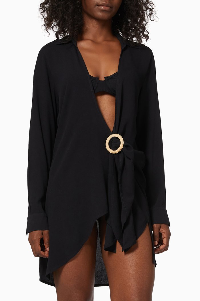 

Millie Tie Cover Up, Black