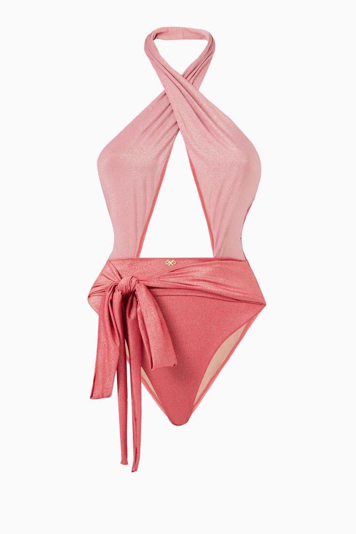 

Alex Halter Swimsuit, Pink