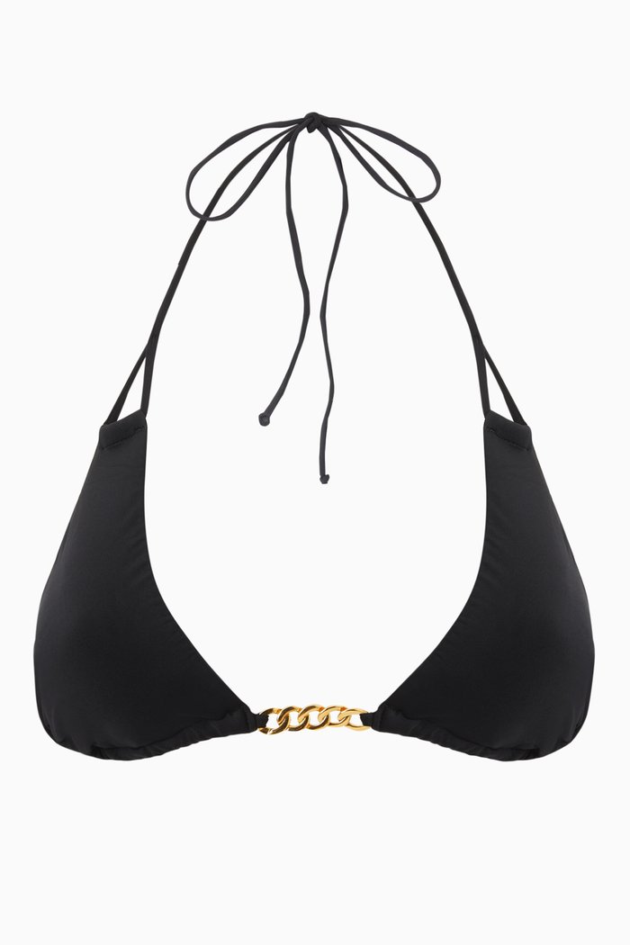 

Chain Bikini Top, Black