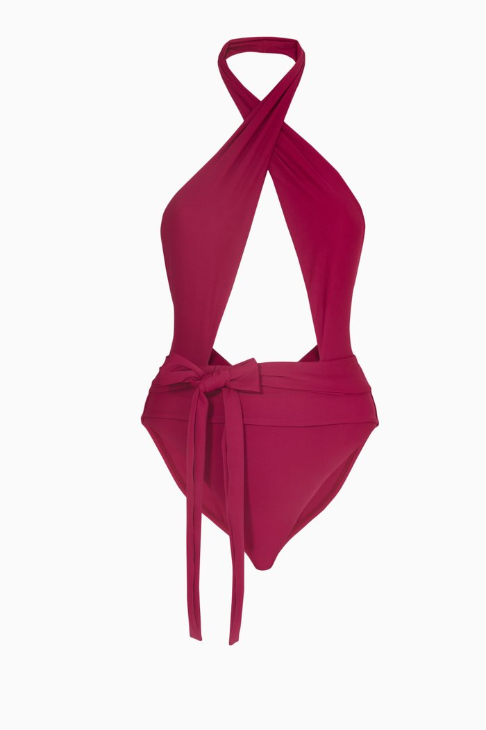 

Alex One-Piece Swimsuit, Burgundy