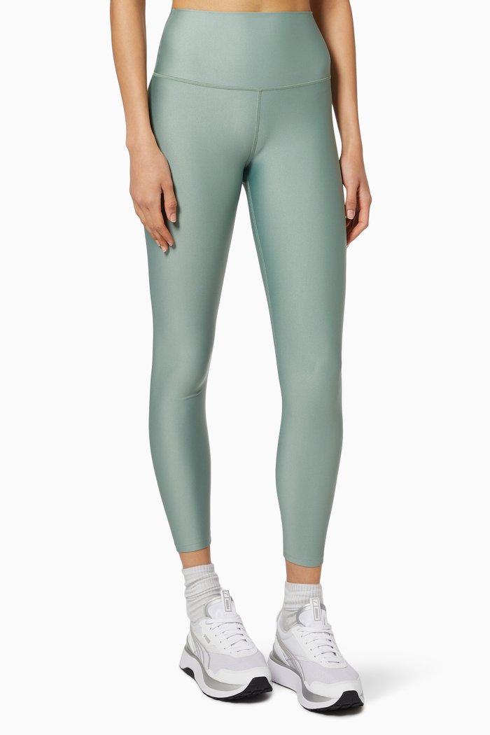 

Grand Stand Leggings in Recycled Polyester, Green