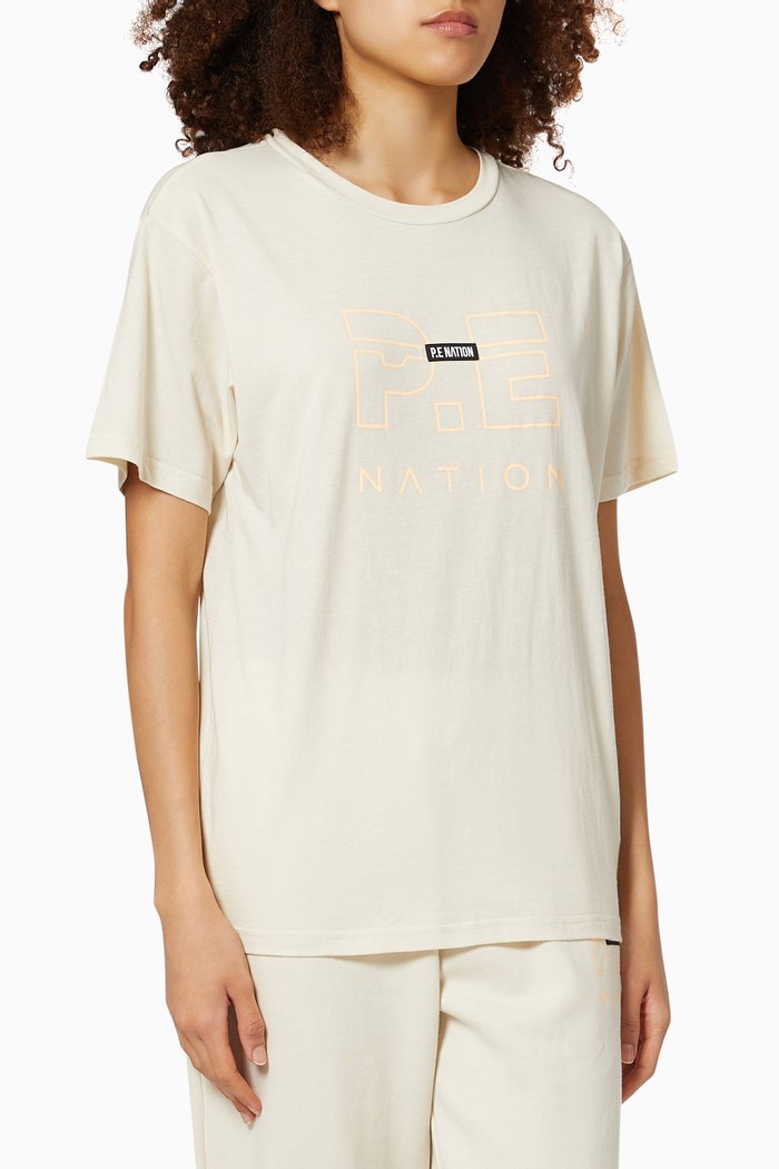 

Heads Up T-shirt in Organic Cotton, Neutral