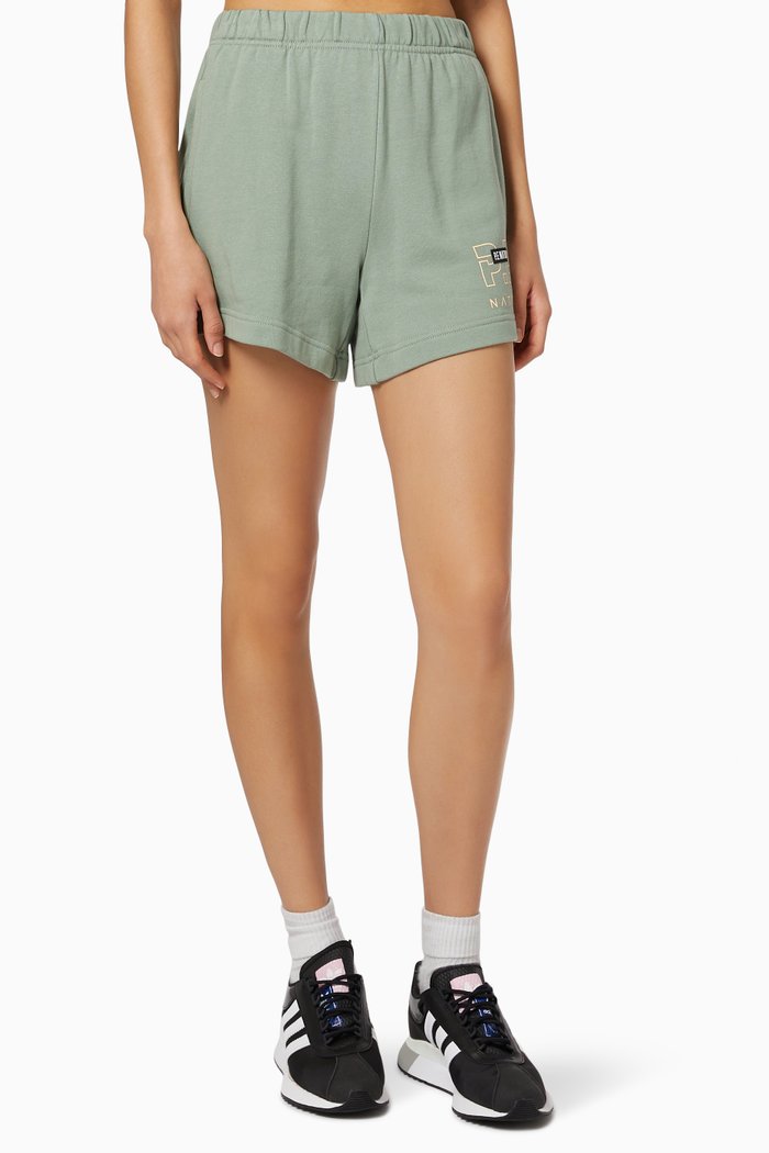 

Stadium Shorts in Organic Cotton, Green